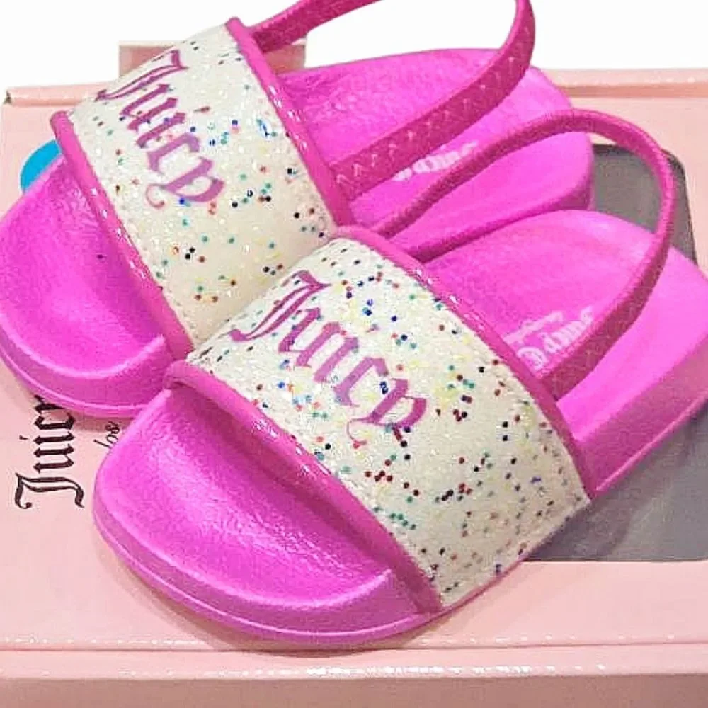 Juicy Couture Baby Los Rios Slingback Sandals-‎ Confetti